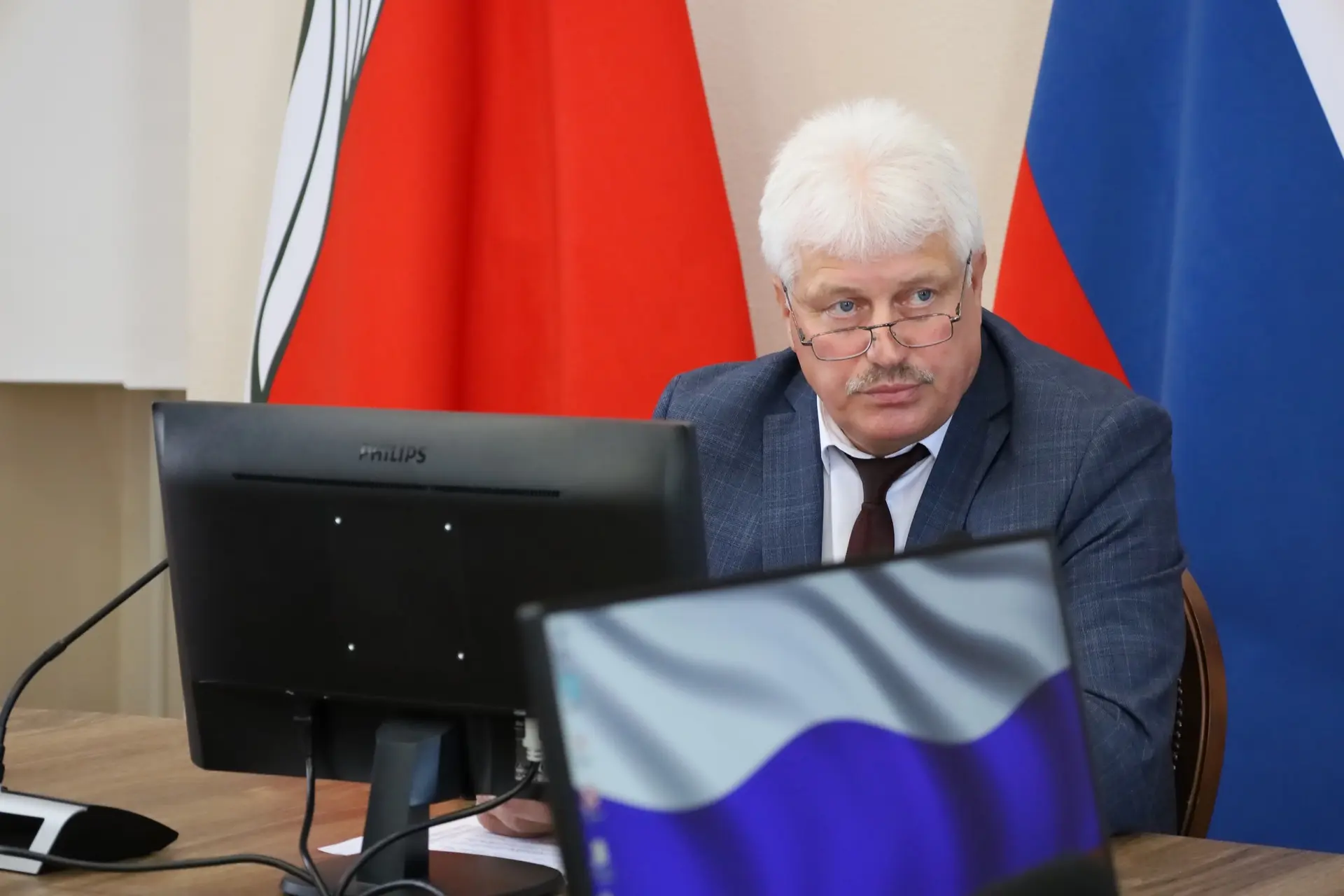 ✅ Сегодня провел совещание с заместителями и главами сельских поселений.