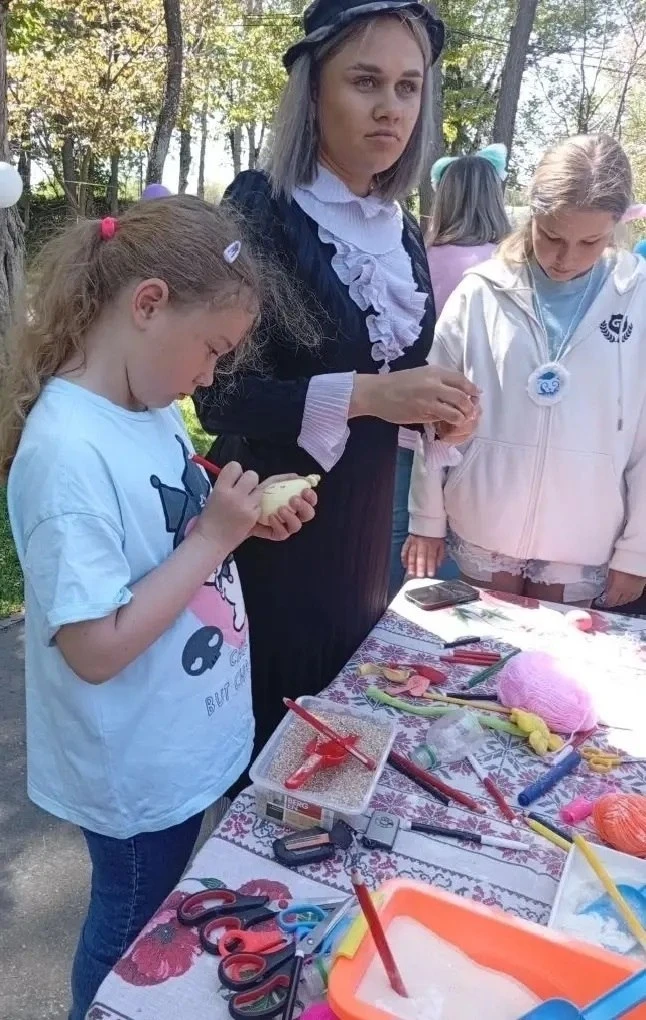 1 июня, в День защиты детей, в парке культуры и отдыха имени Ю.А. Гагарина было по-настоящему жарко 
