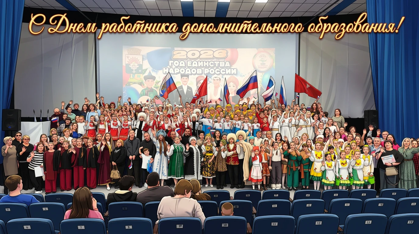 🌸 8 октября — День работника дополнительного образования в России 🎓