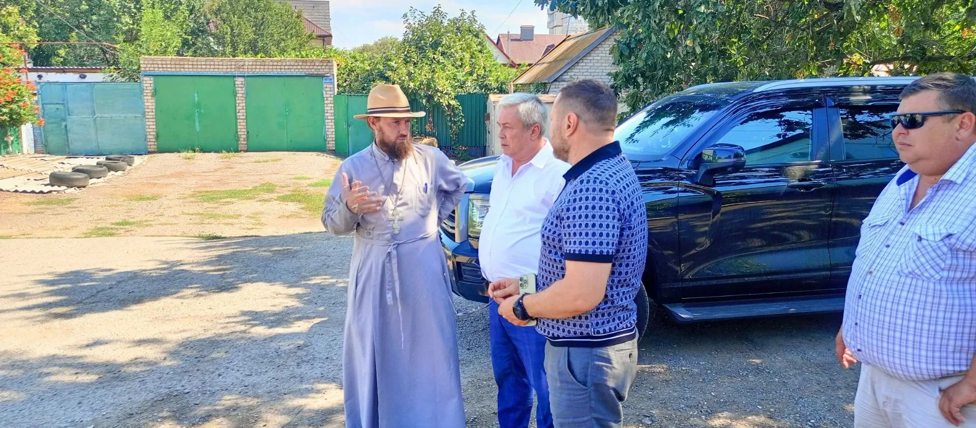 Сегодня глава администрации Трусовского района города Астрахани Сергей Васильевич Плотн...