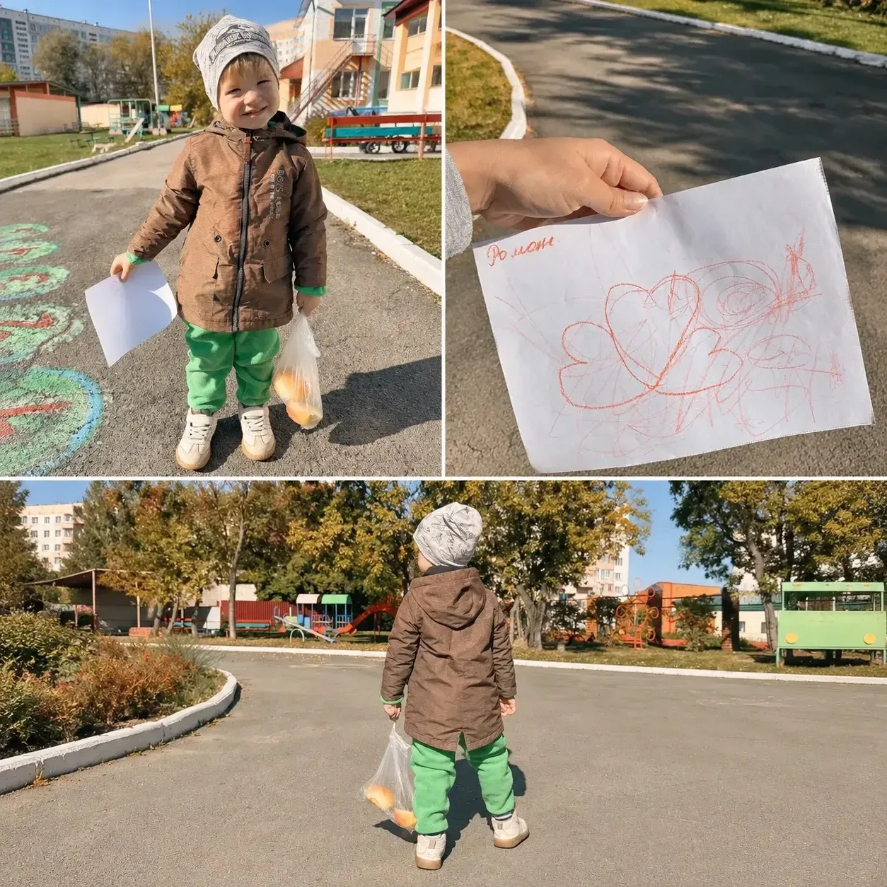 Наши первые рисунки с садика 😍