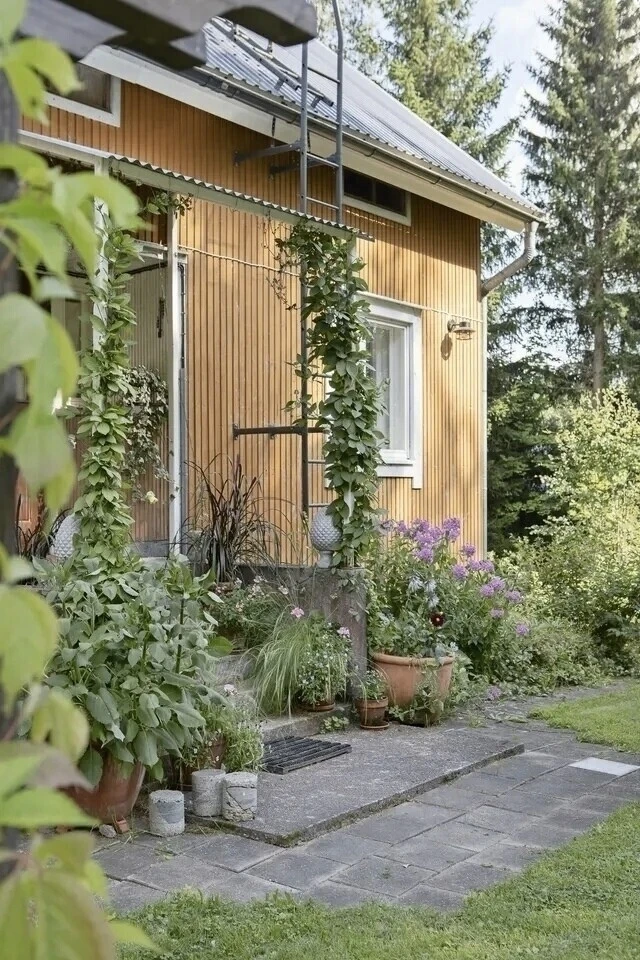 Симпатичный интерьер загородного домика🏡