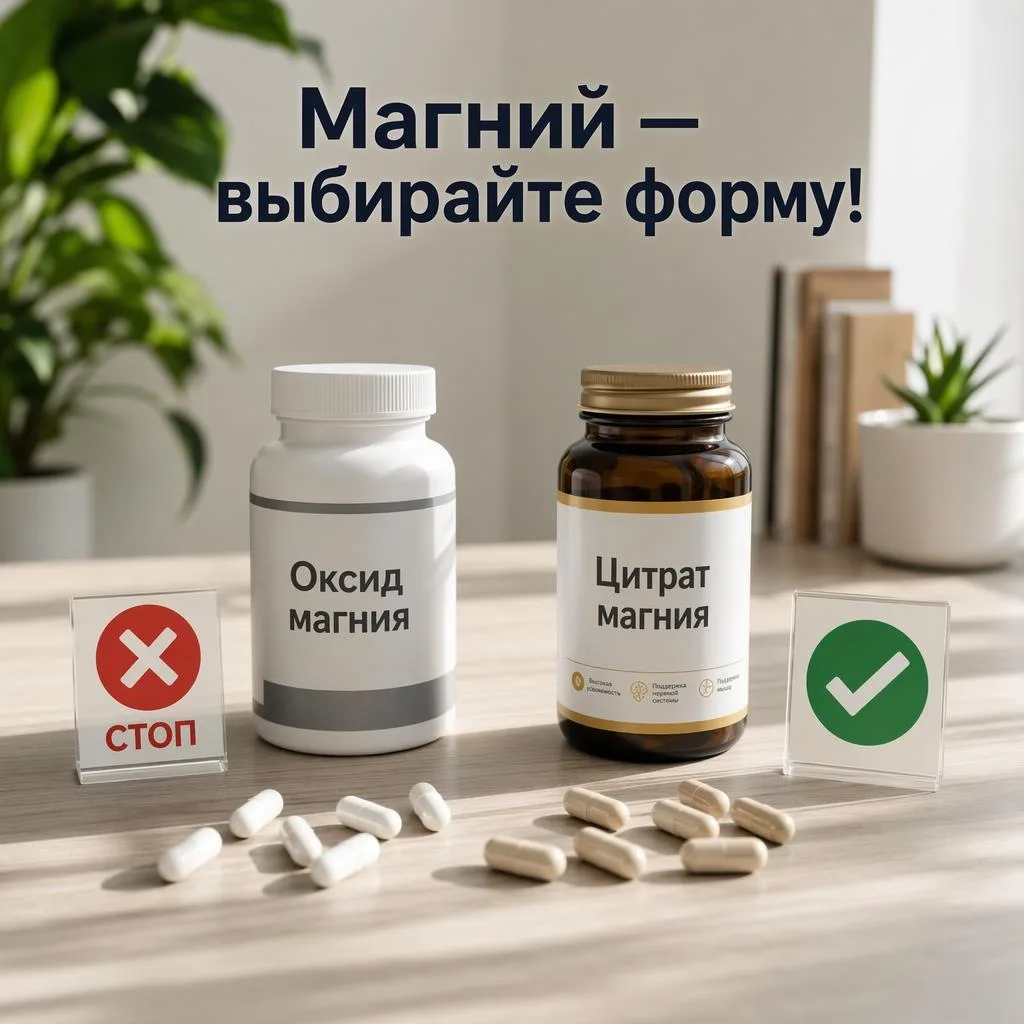Купили магний в аптеке, пропили месяц — результата ноль? 🤔