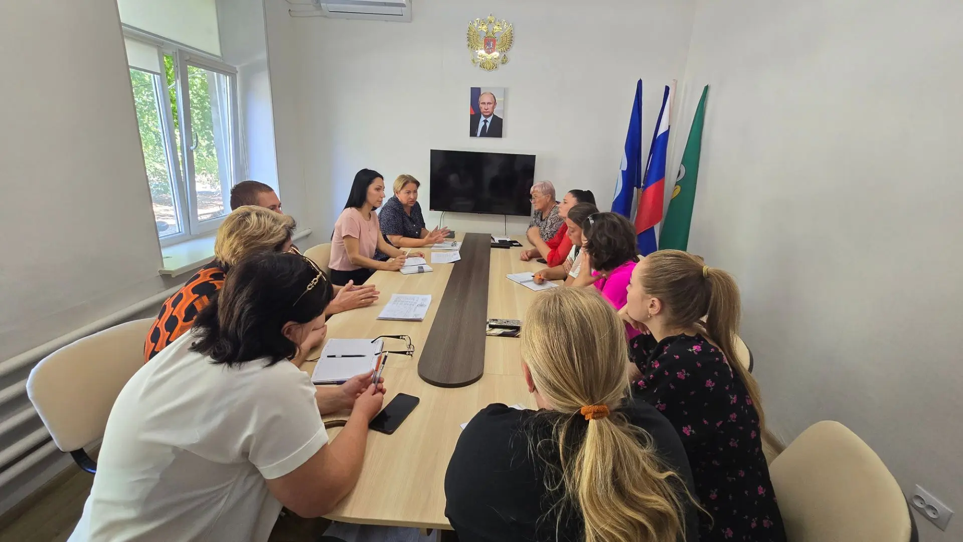 ⚡️Председатель Совета депутатов Ивановского муниципального округа Надежда Бабешко совме...