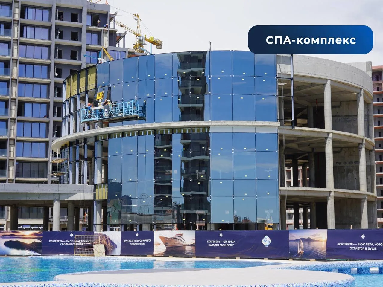 Лето 2026 | свежие кадры со строительной площадки Skysoul Resort