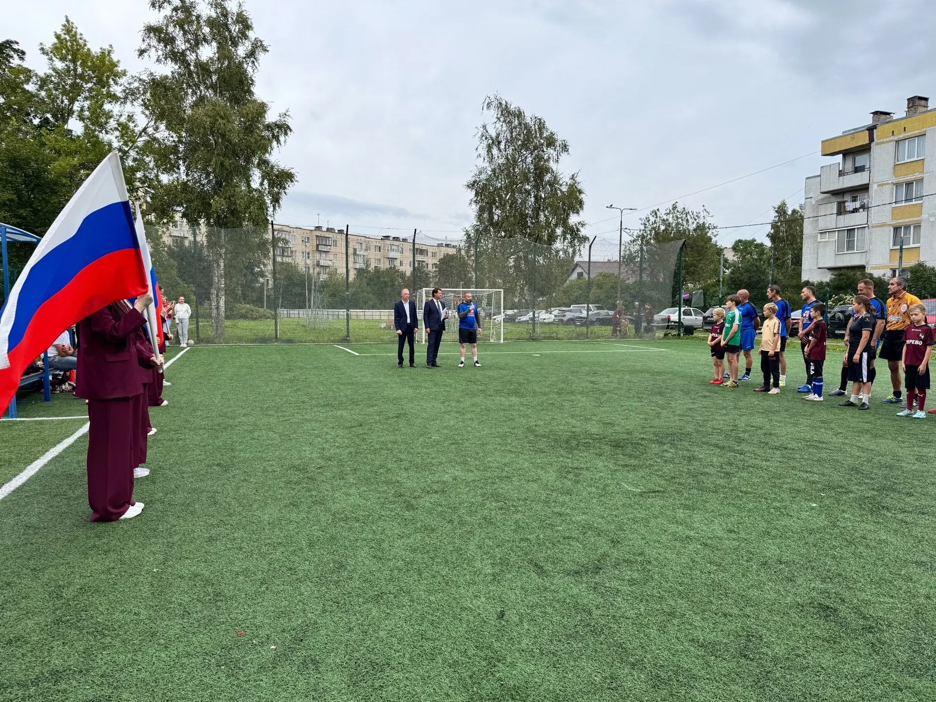 ⚽ 22 августа  на футбольном поле Веревского территориального управления прошёл традицио...
