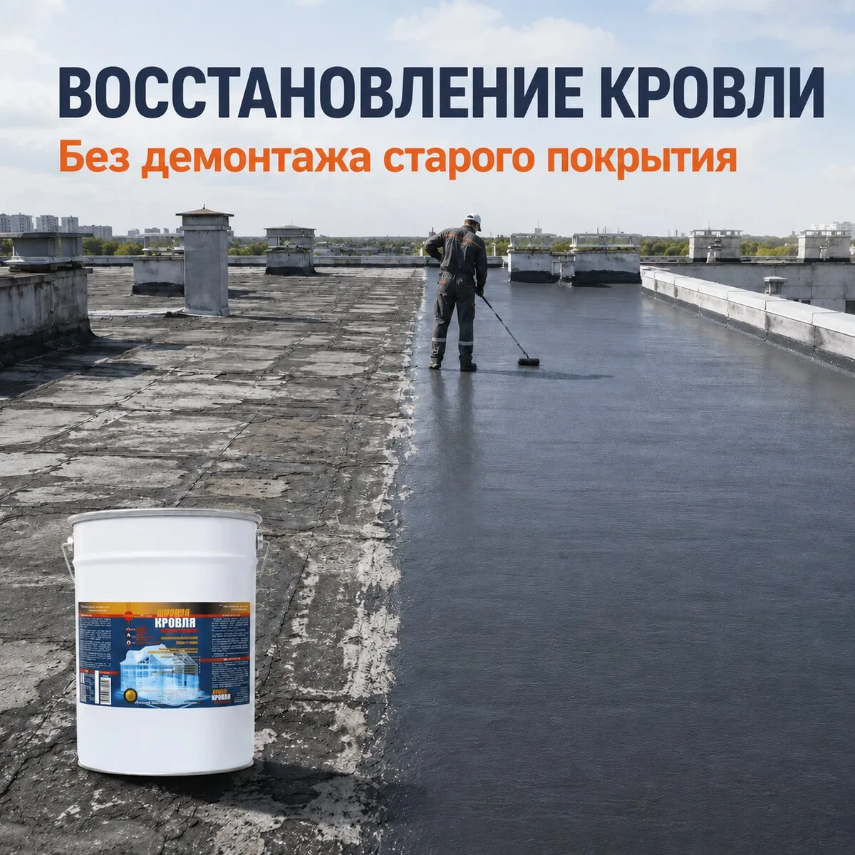 Жидкая кровля Nippon Ace. Премиальная гидроизоляция