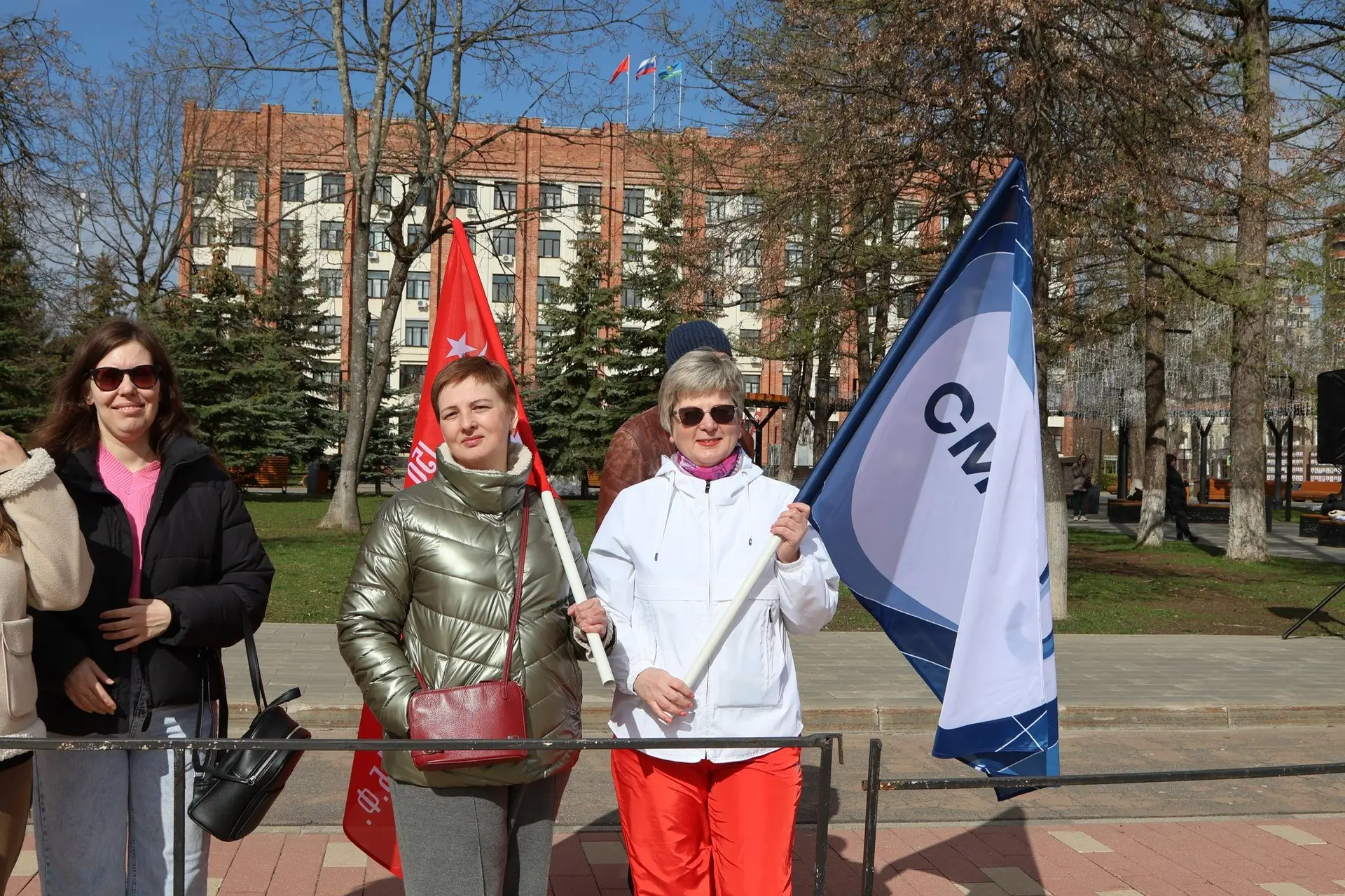 🏆Первомайская легкоатлетическая эстафета прошла в Ступино  На площади имени В.И. Ленина состоялась т