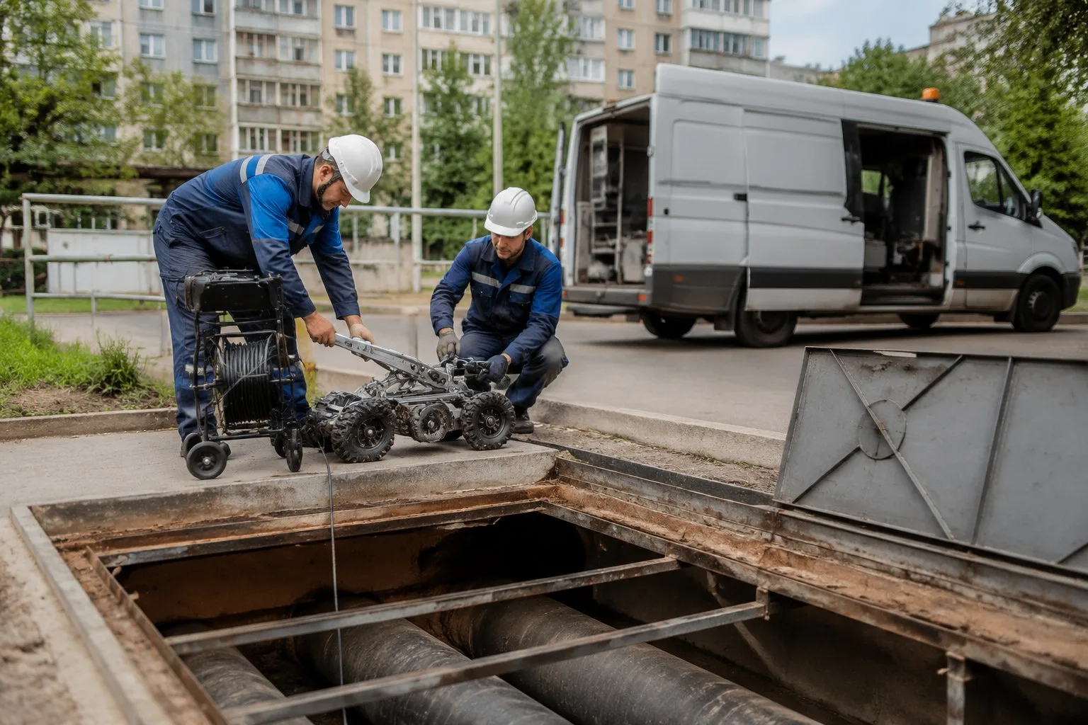 В Абакане и Черногорске теплосети проверят с помощью робота