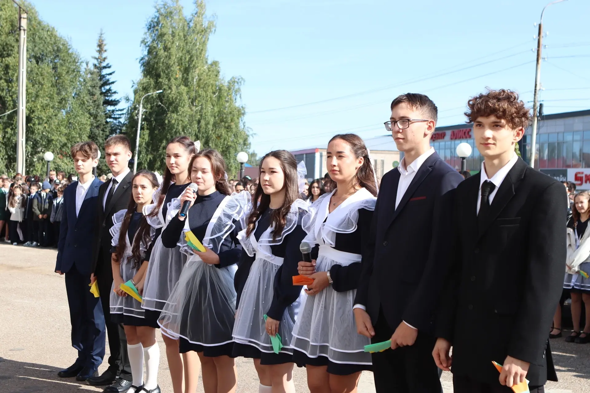 🎉1 сентября — день, когда школа снова становится центром большой жизни района🎉