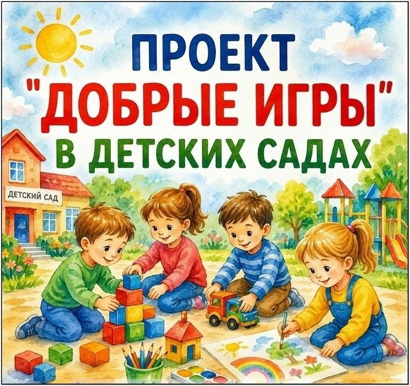 🌟 «ДОБРЫЕ ИГРЫ» В ДЕТСКОМ САДУ: ЧТО ЭТО ЗА ПРОЕКТ И КАК ОН БУДЕТ РАБОТАТЬ
