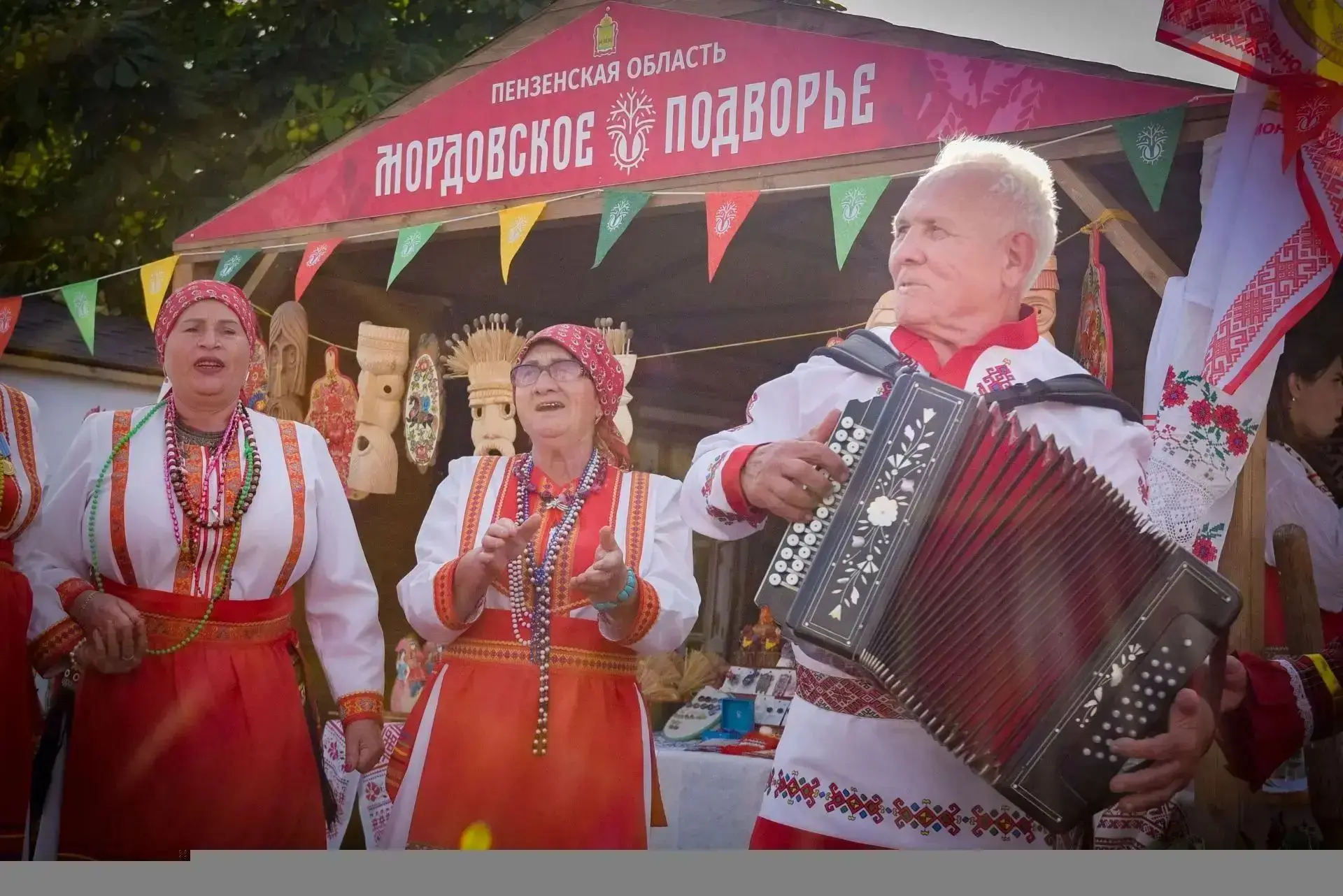 Первый день II Международного фестиваля этнического творчества «Абашевские узоры» в Пен...