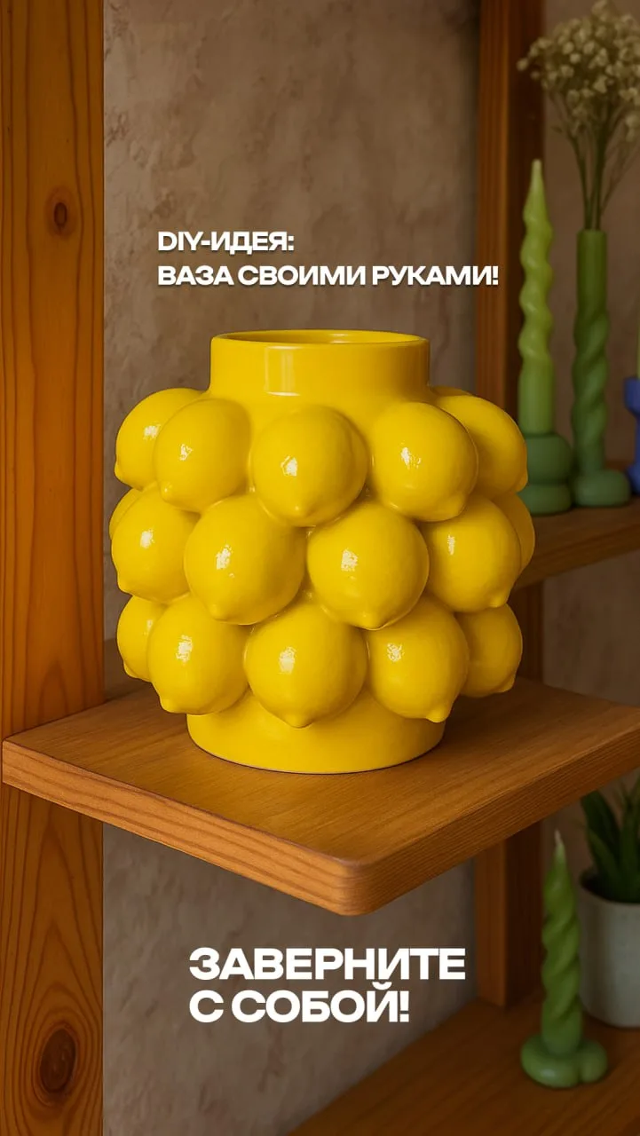 Та самая лимонная банка из Pinterest — делаем своими руками!

Обожаем, когда декор вызывает вау-эффе