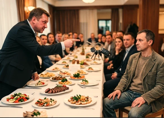 Одноклассник швырнул мне ключи от машины и велел сбегать за цветами.   Он не подозревал, кому принад