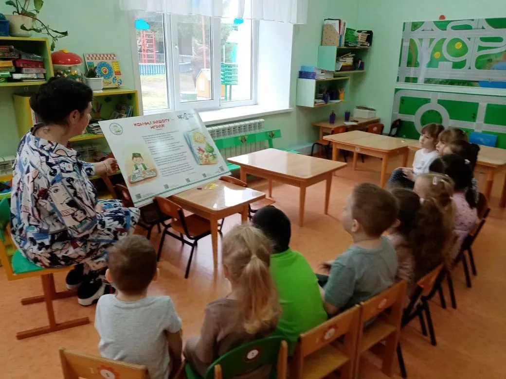 Ребята из средней группы в преддверии Дня рождения Габдуллы Тукая, окунулись в волшебны...