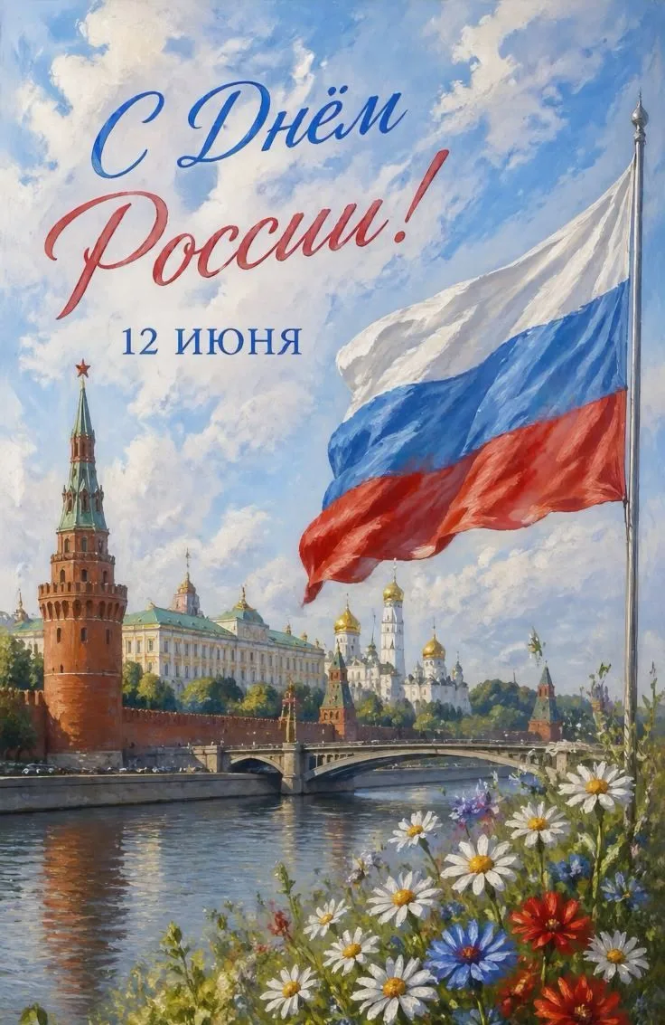 С Днём России! 🇷🇺

Сегодня мы отмечаем один из главных государственных праздников нашей страны. Эт