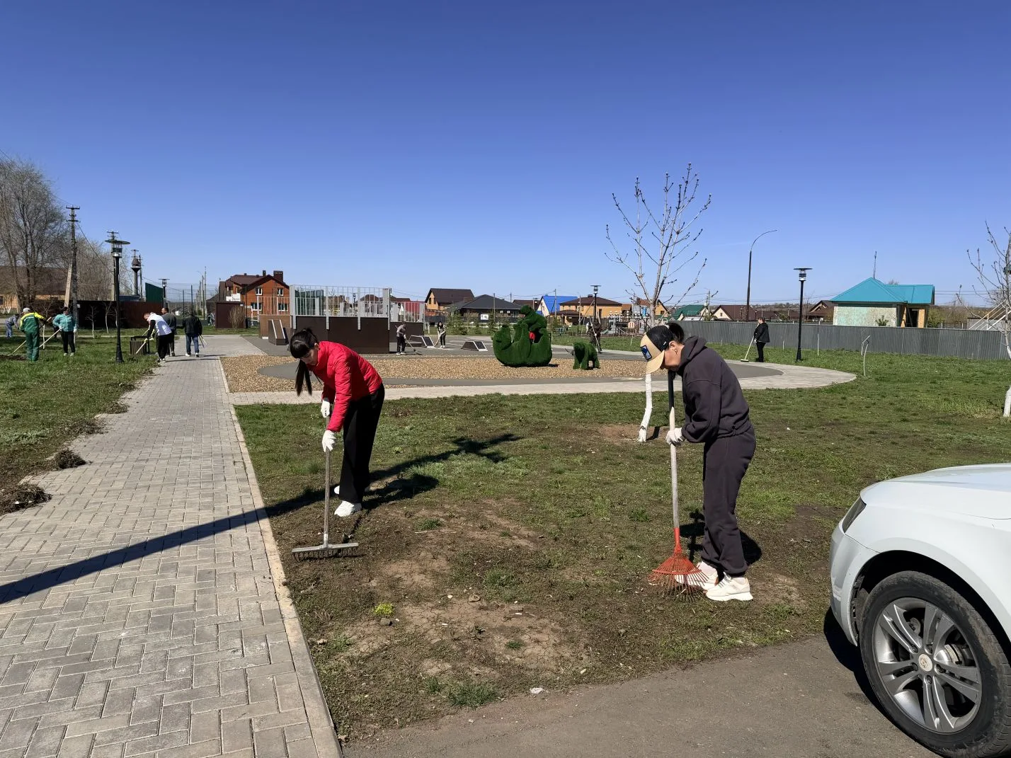 🤝Там, где есть участие — есть результат  Сегодня в Павловке было теплее, не только от солнца, но и о