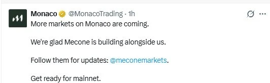 meconemarkets - ранний перпы, есть вэйтлист. Из интерессного хотя и ирли, но партнерки ...
