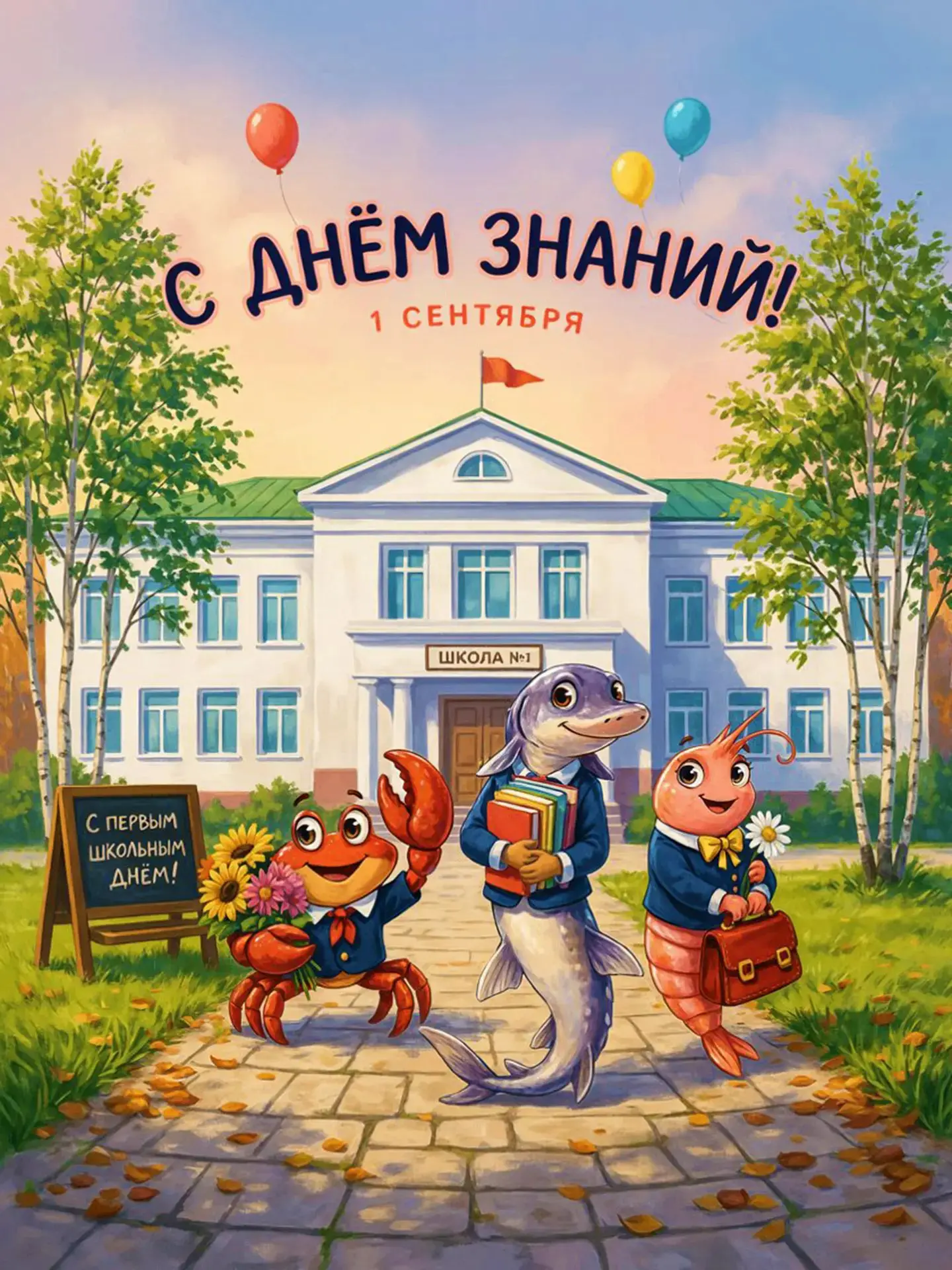 Учителя, родители, с 1 сентября! 🎓