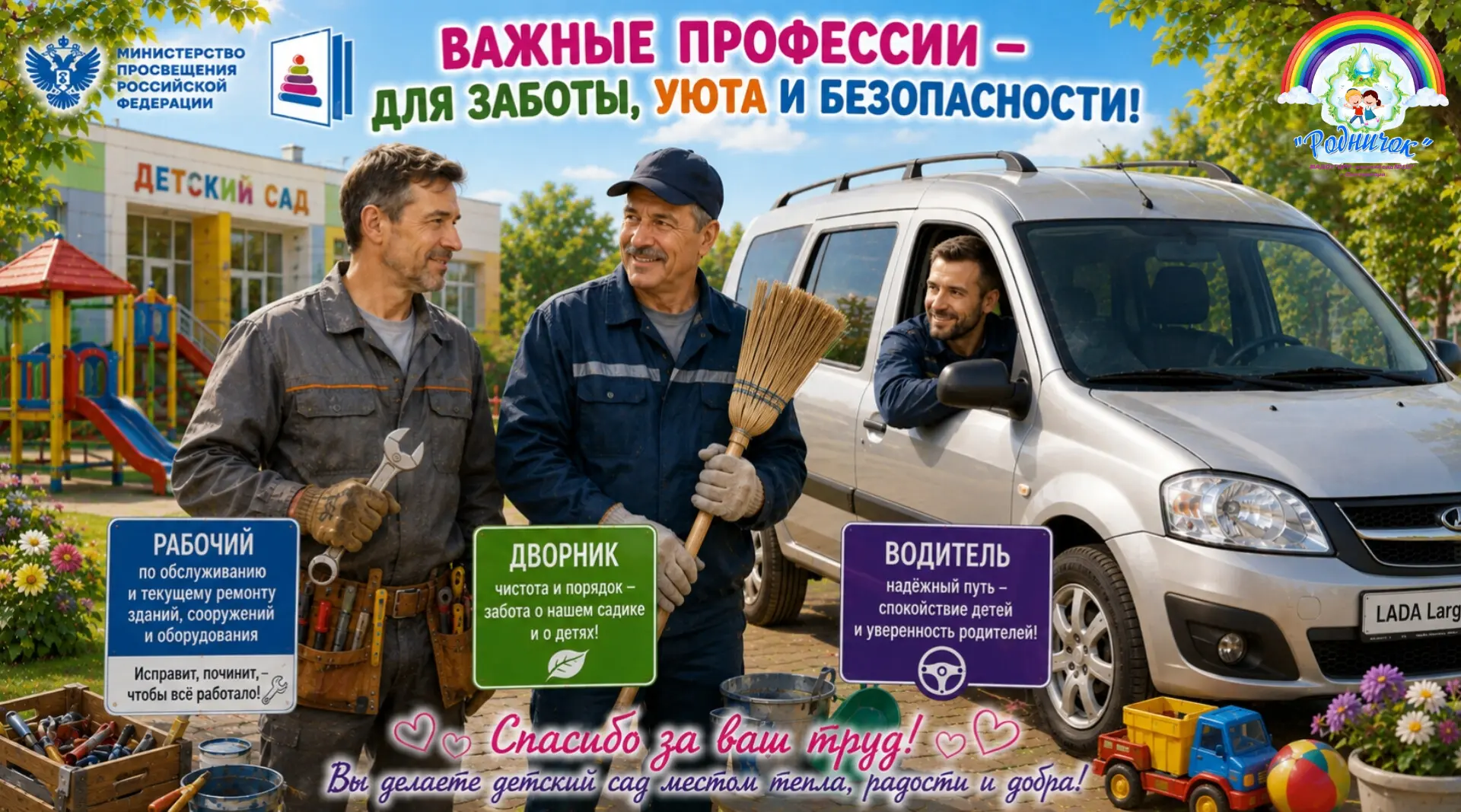 💗 Их сердце бьётся в ритме детского смеха ❤