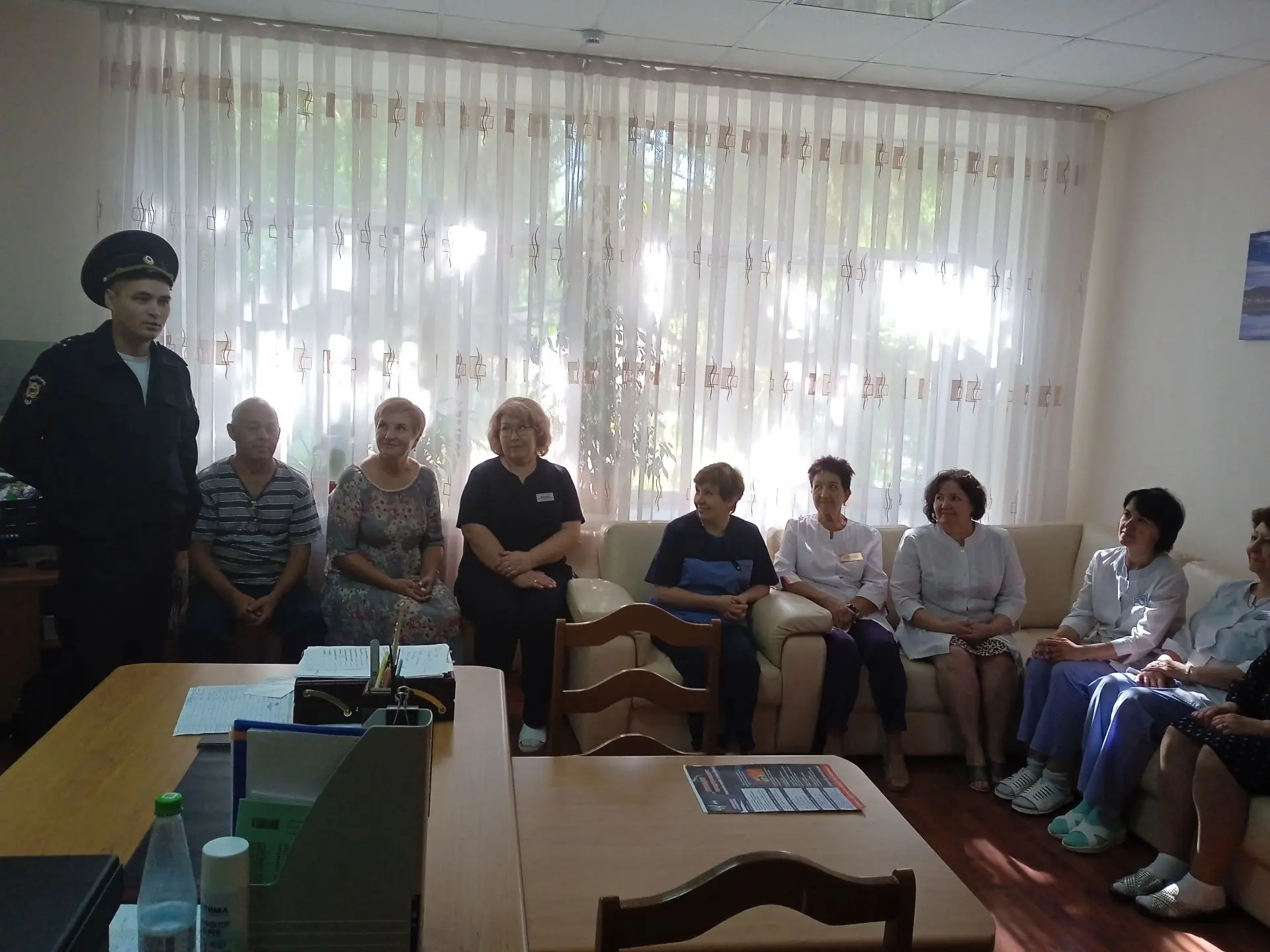 📍В рамках  мероприятий по профилактике мошенничества, старший лейтенант УУП в г. Стерл...