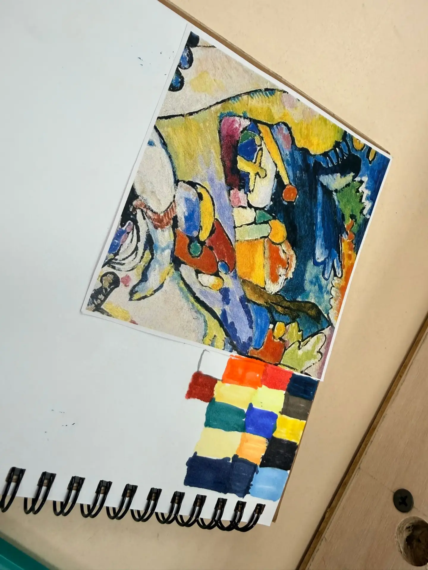 Смотрим как Кандинский, рисуем маркерами 🎨
