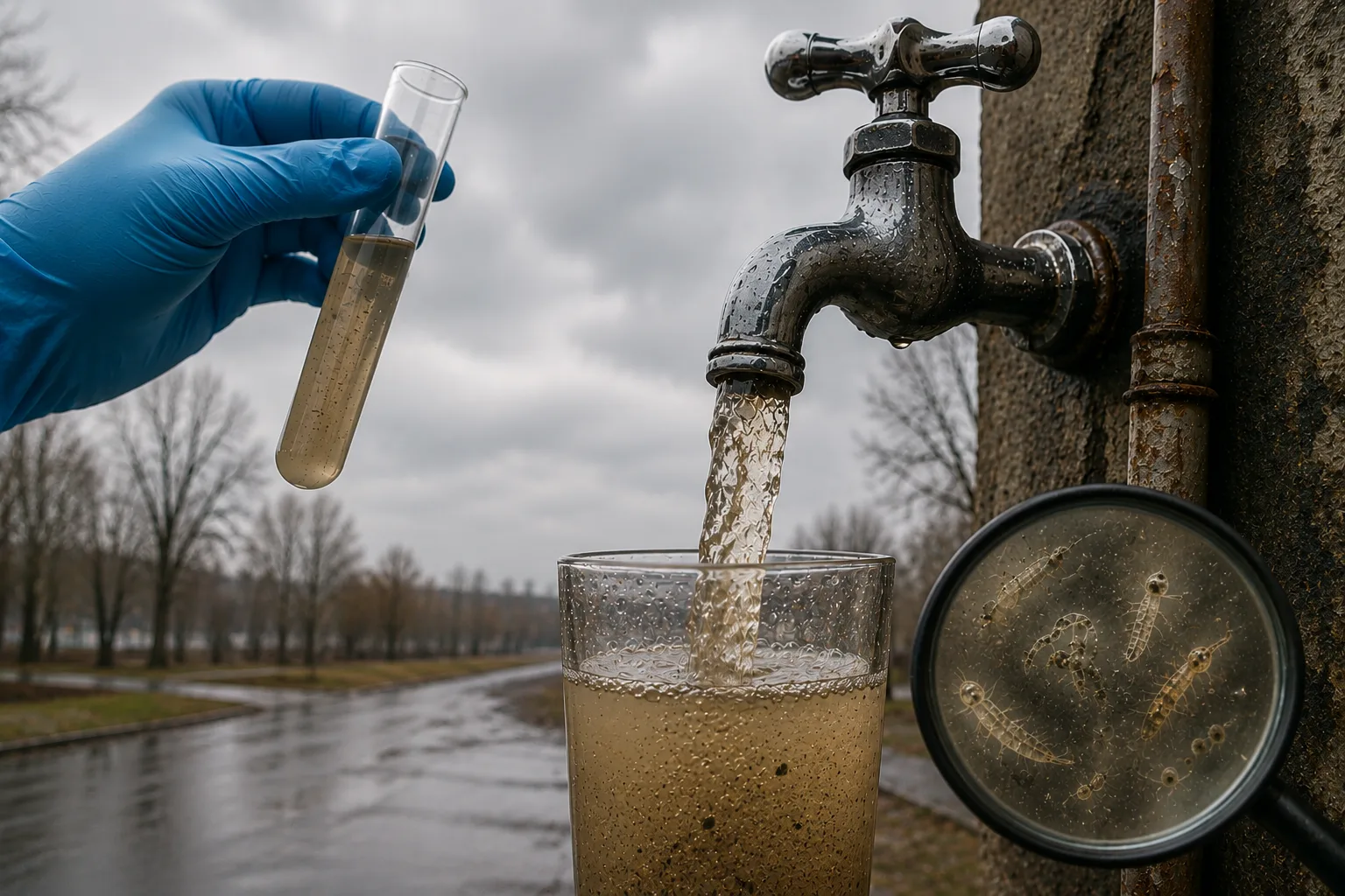 🚰 Новочеркасск оказался лидером по загрязнению питьевой воды в Ростовской области
