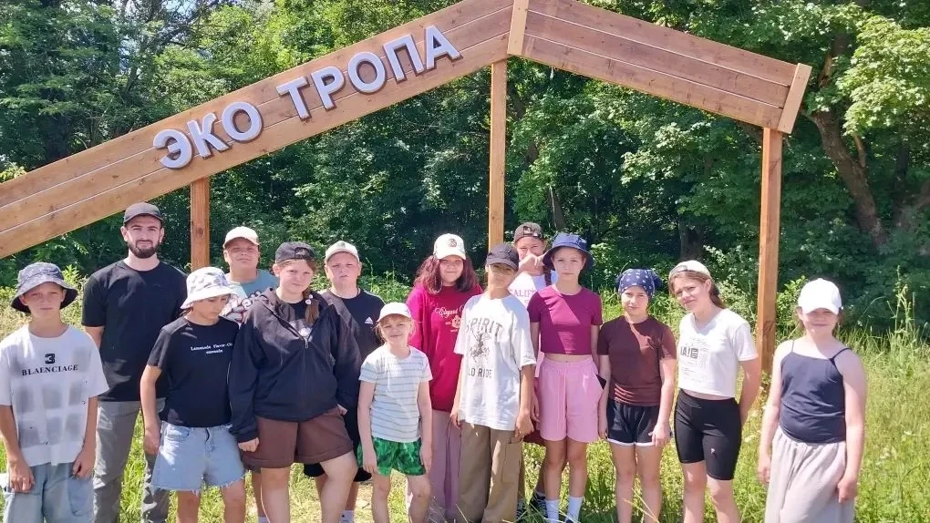 🌟Отличная новость из палаточного лагеря «Навстречу друг другу»! Ребята выбрались на прогулку и посе