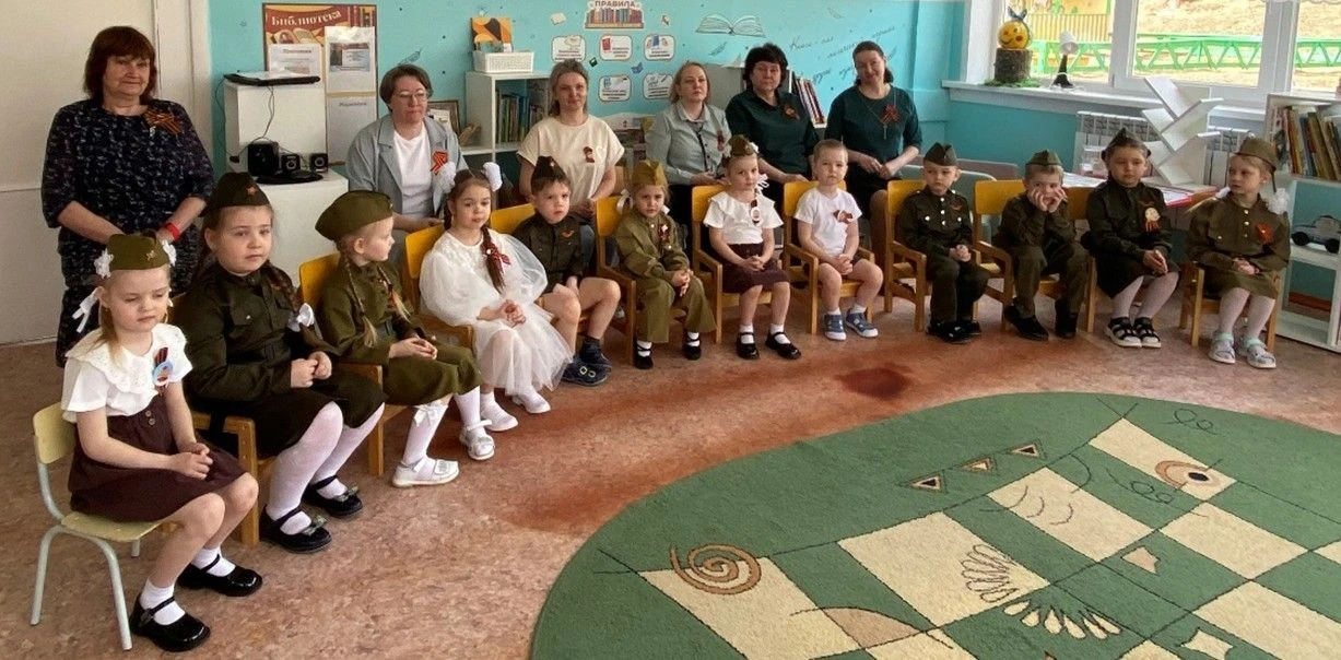 В преддверии великого праздника - 81-й годовщины Победы в Великой Отечественной войне — в нашем детс