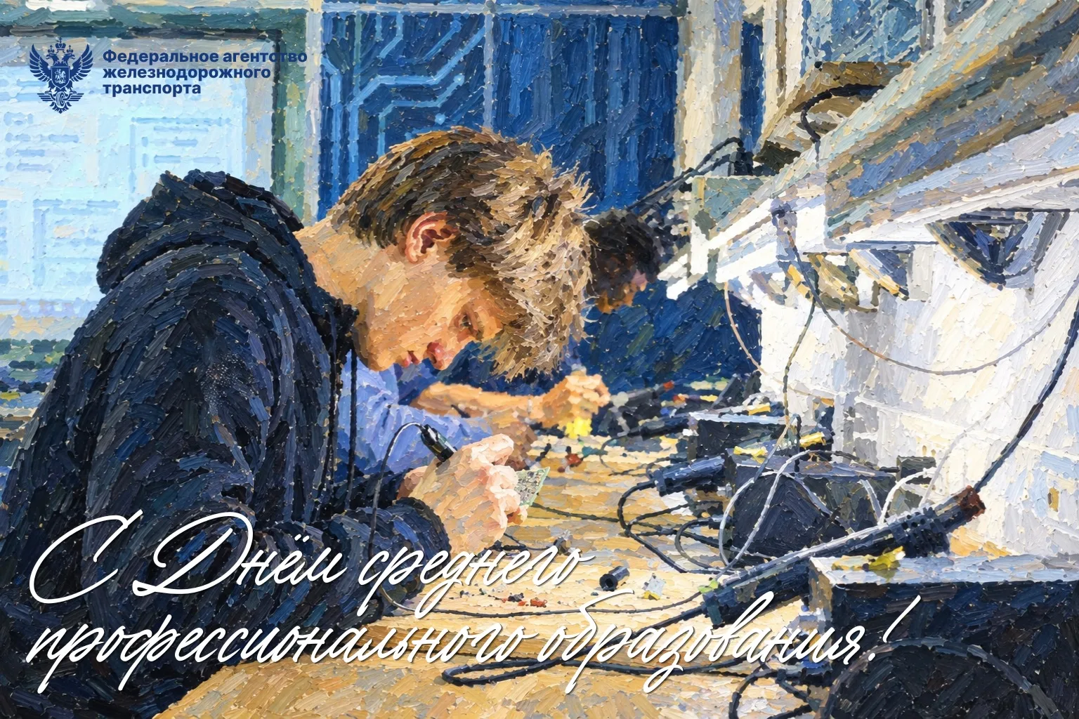 🚝Сегодня мы отмечаем День среднего профессионального образования