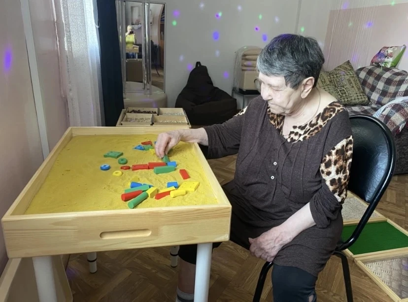 В Сосновском доме - интернате для проживающих людей и людей с особенностями здоровья,нашли необычный