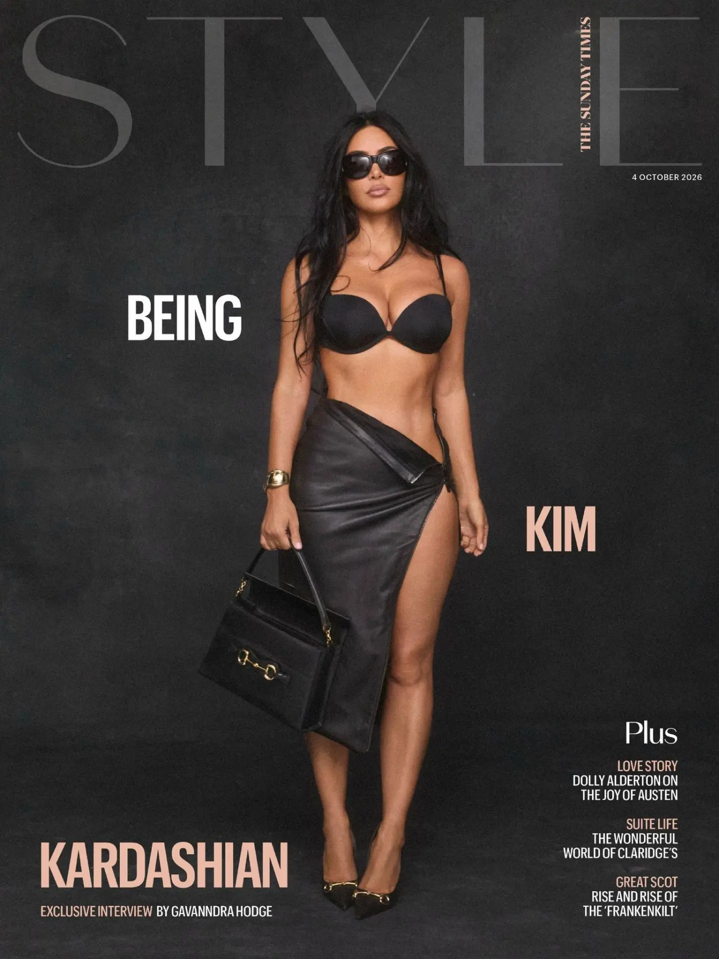 Ким Кардашьян для The Sunday Times Style • Октябрь 2026