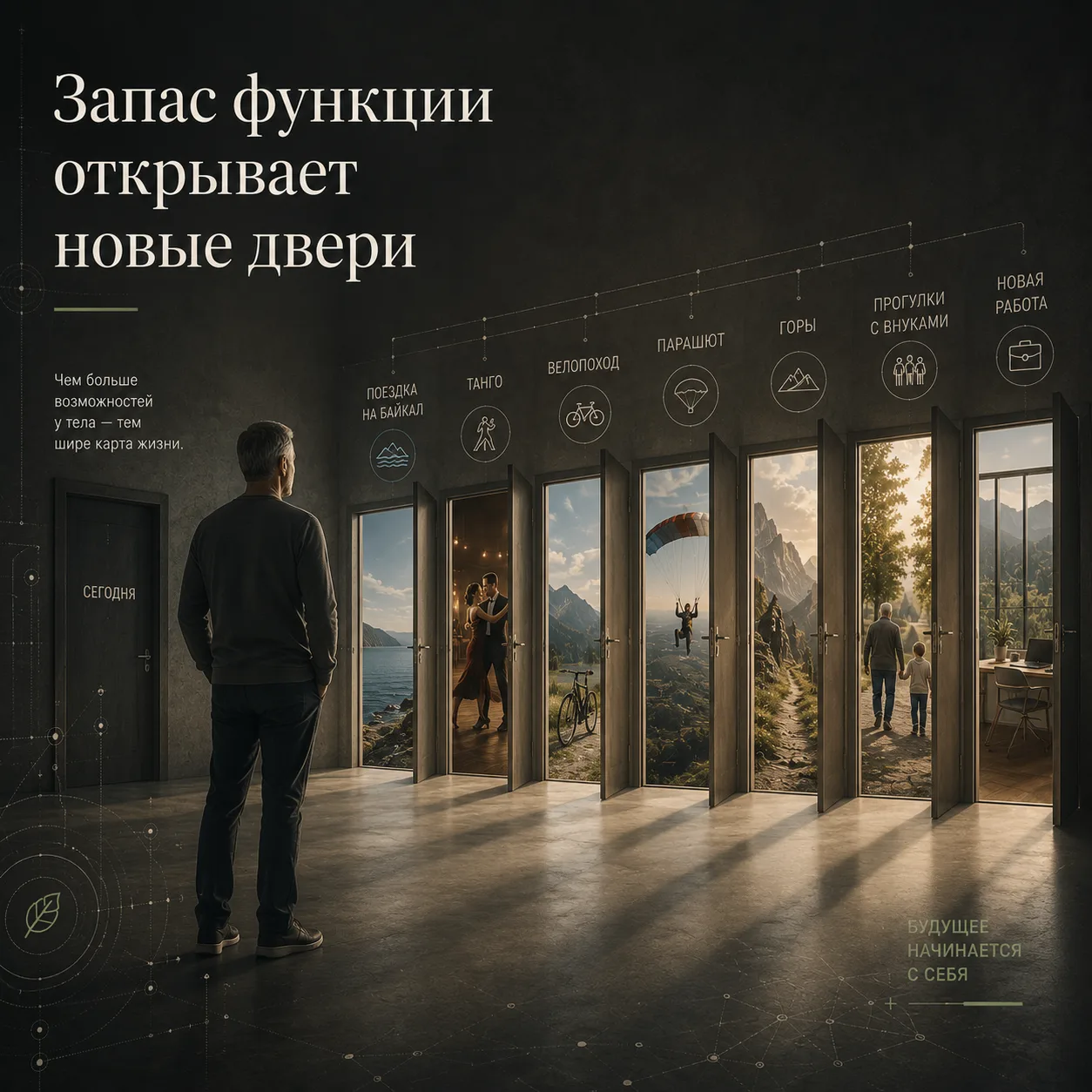 ЗАПАС ВОЗМОЖНОСТЕЙ МЕНЯЕТ БУДУЩЕЕ