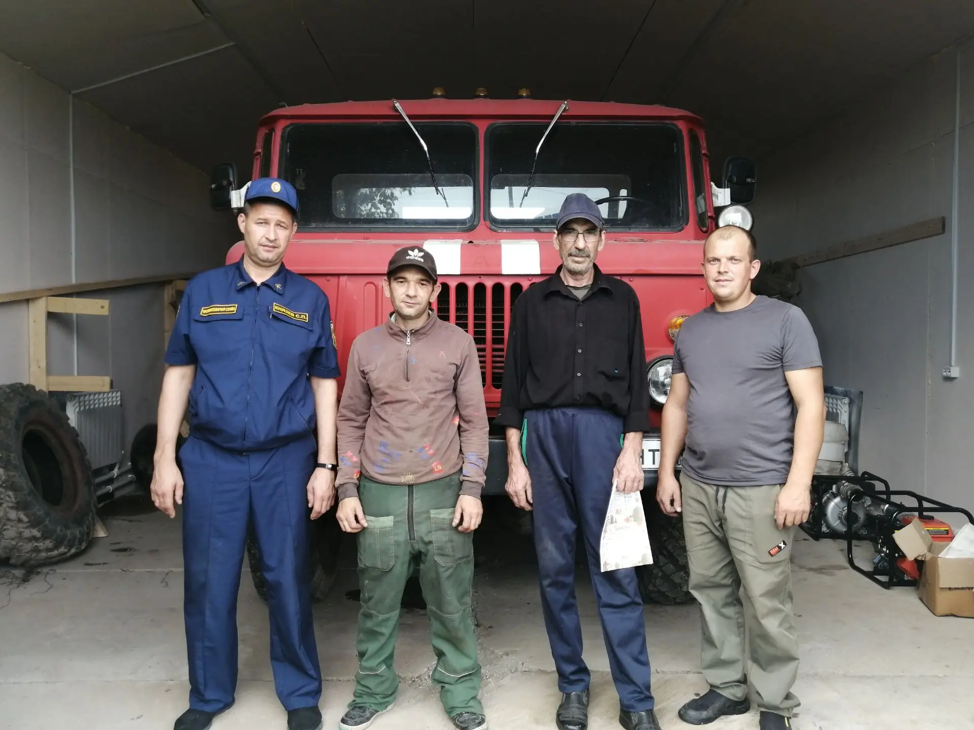 👩‍🚒👨‍🚒Тренировка добровольных пожарных дружин Таборинского района!