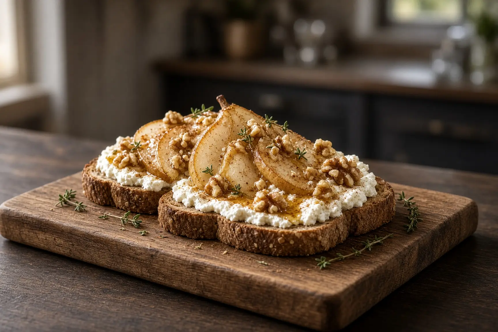 🍐 Осенний завтрак, который пахнет садом и собирается быстрее кофе 🍞✨