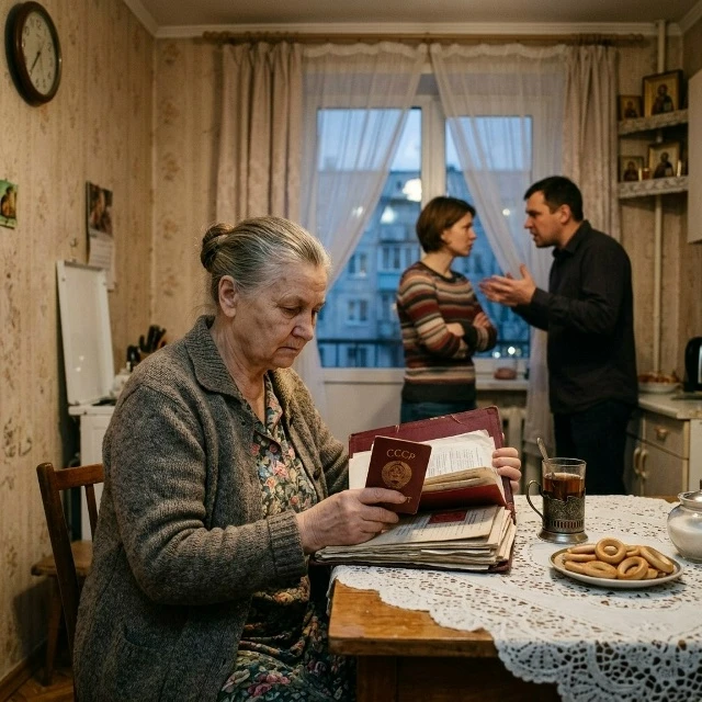 "Мам, мы тебя на дачу перевезём — там воздух, тебе полезно". А я молча достала папку с документами, 