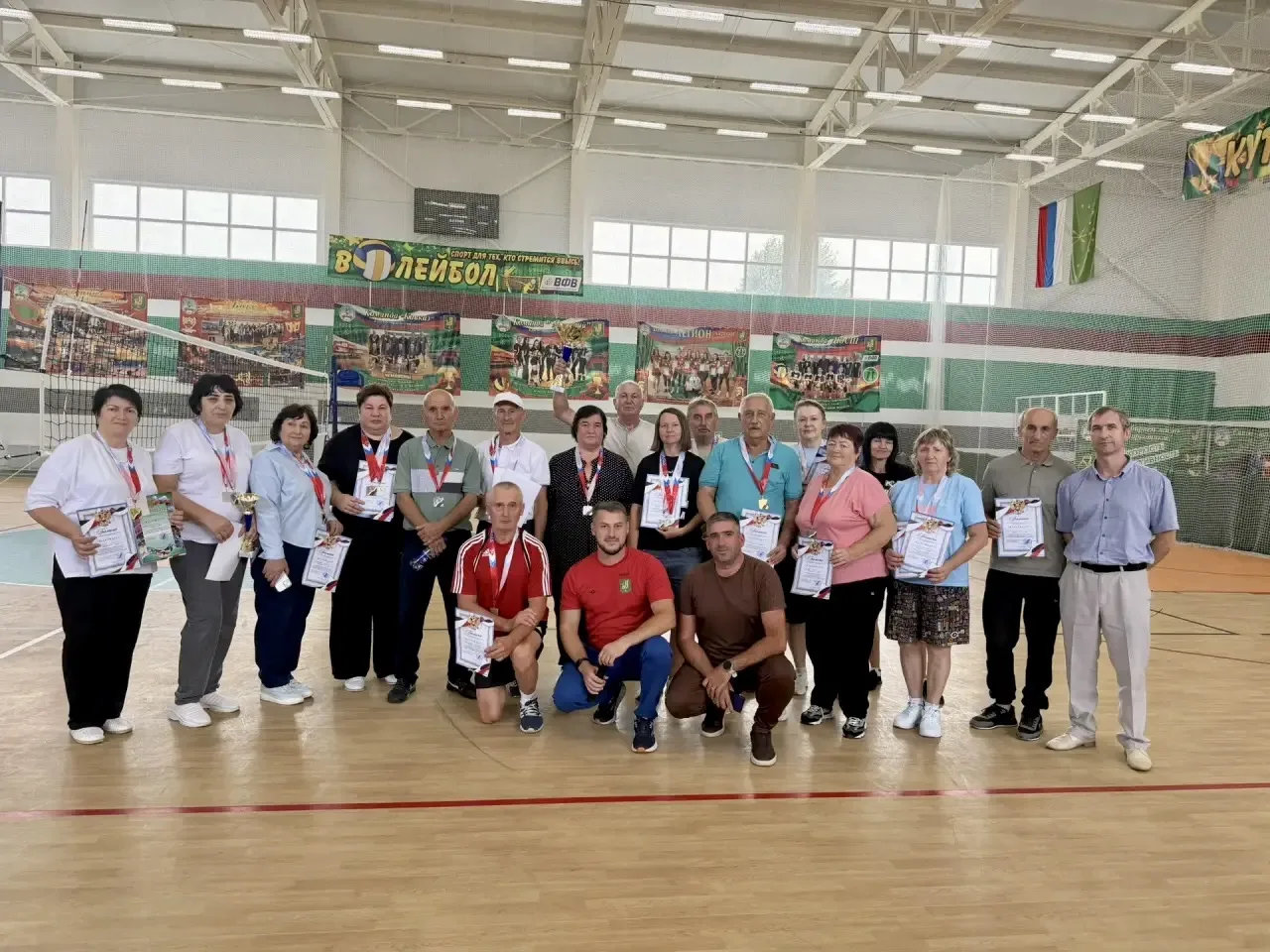 В минувшие выходные в спорткомплексе «Кавказ» состоялась яркая спартакиада среди гражда...