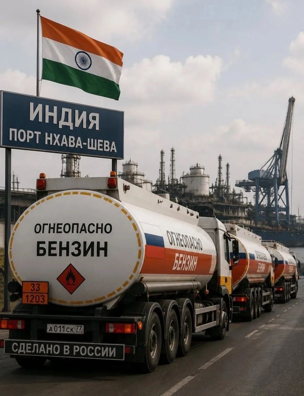 Россия начнет закупать бензин в... Индии и Казахстане

Российские власти готовятся начать масштабный
