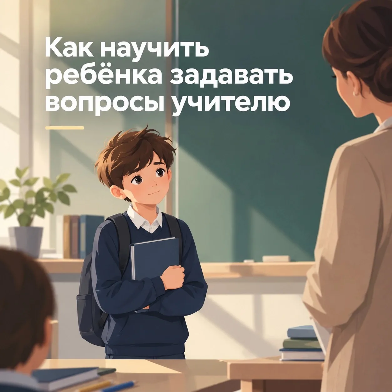 💬 Ребёнок стесняется задавать вопросы учителю: почему это важно и как помочь