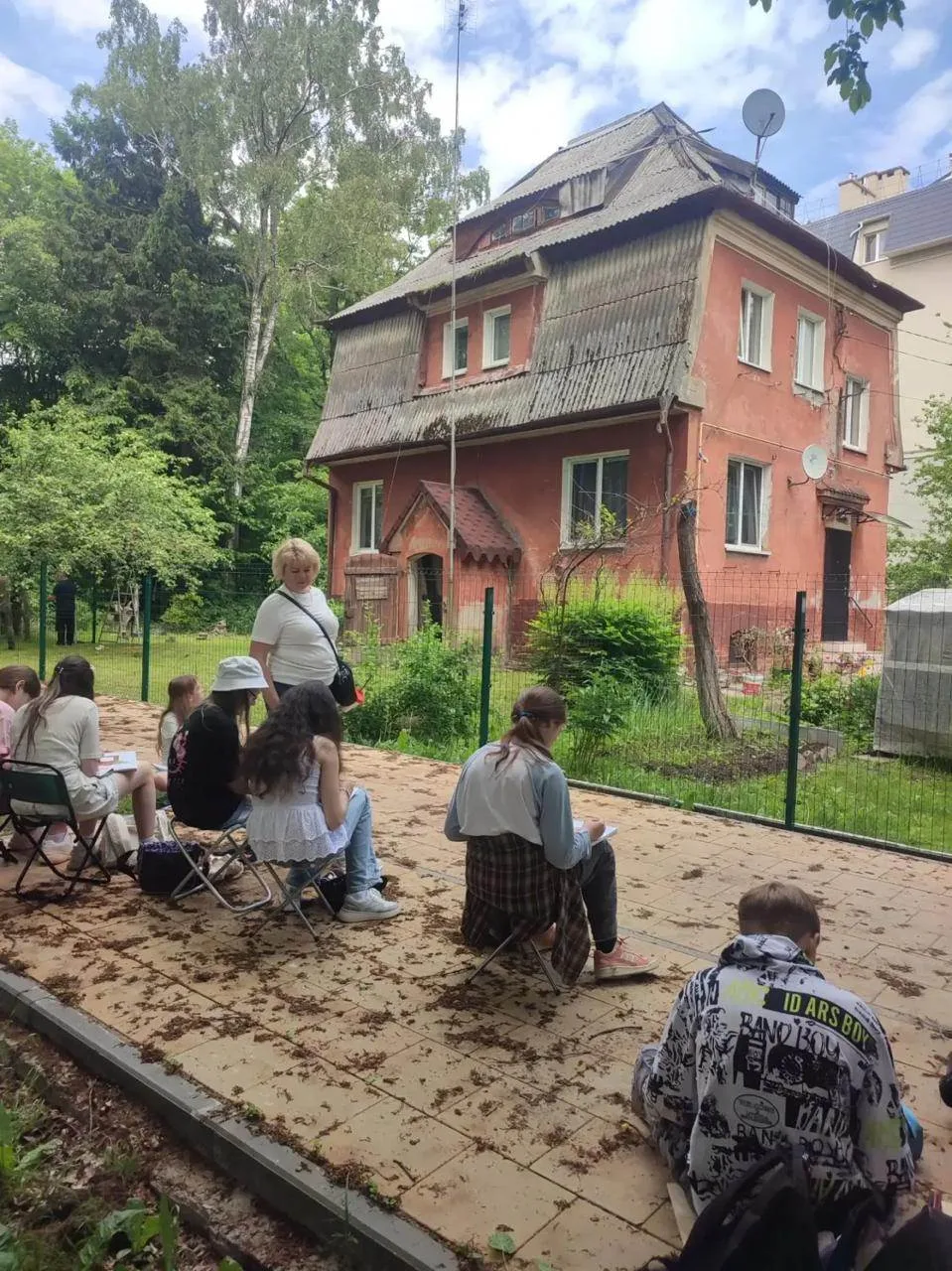 Летний пленэр.