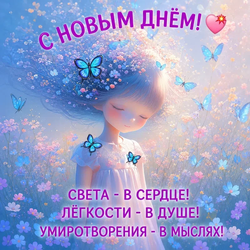 Доброе утро ☀✨🌸🕊🇷🇺❤