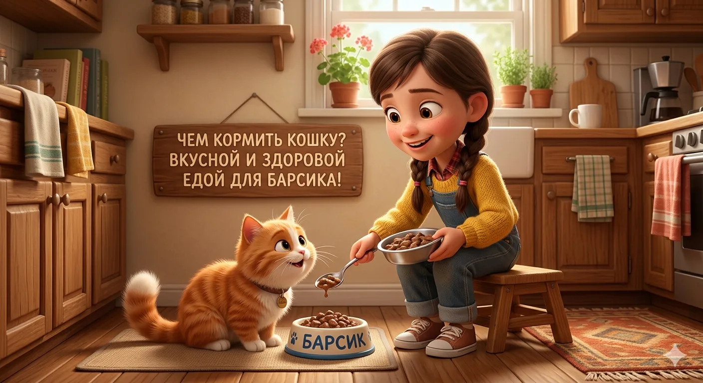 🐱 Чем кормить кошку? Краткий гид

Кошки — облигатные хищники, основа рациона — животный белок 🥩. В