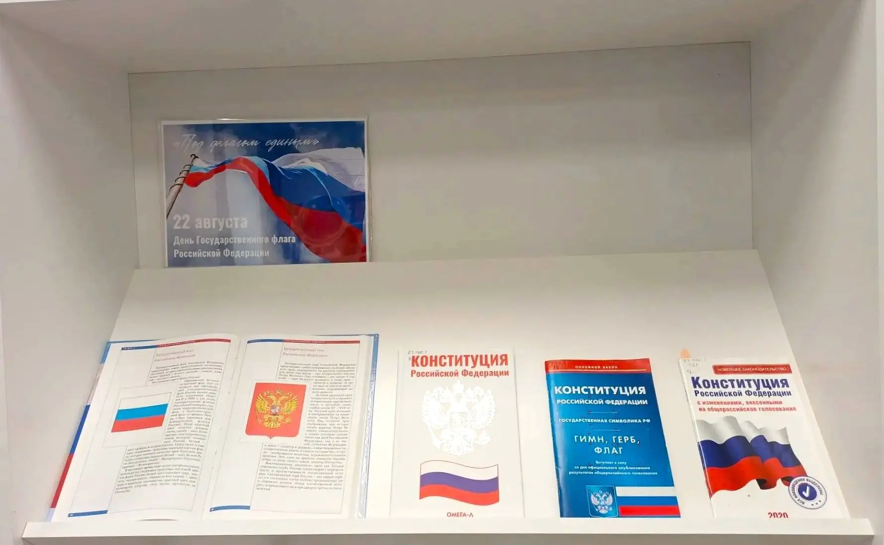 🇷🇺 К празднованию Дня государственного флага РФ для читателей Пронской центральной би...