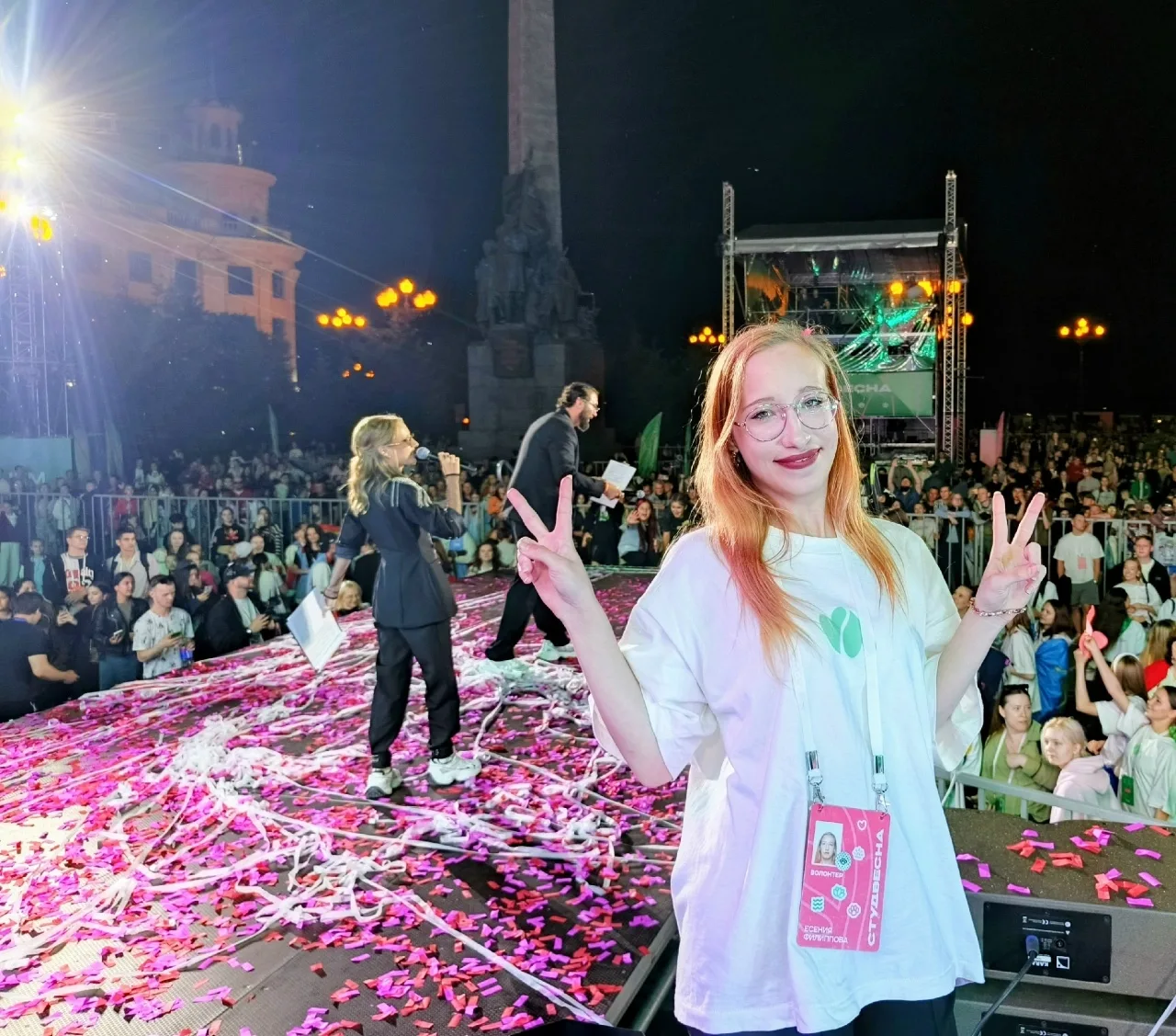 #ХГИК : студактив : Наша студентка на Всероссийской Студвесне! 💖🌿

Учащаяся 122 группы Филиппова Е