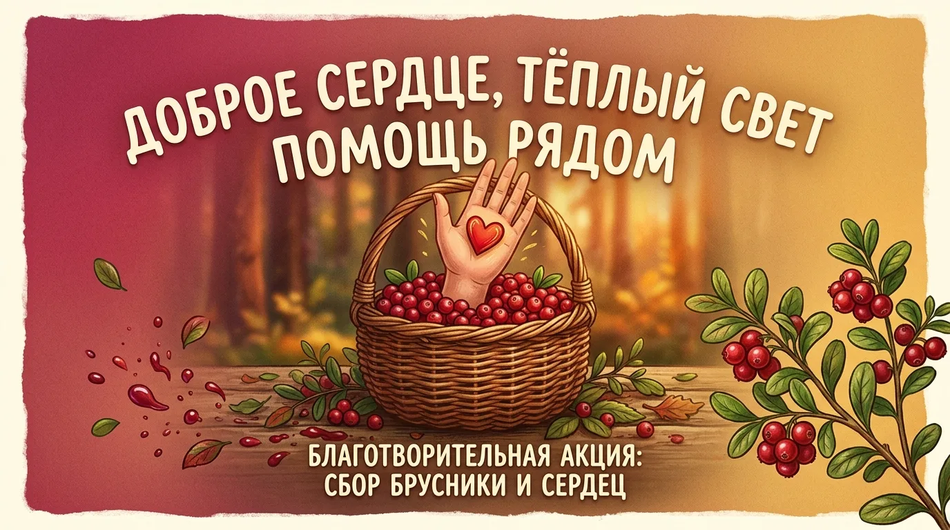 💛 05.09 — БЛАГОТВОРИ, БРУСНИКА, ДОБРО