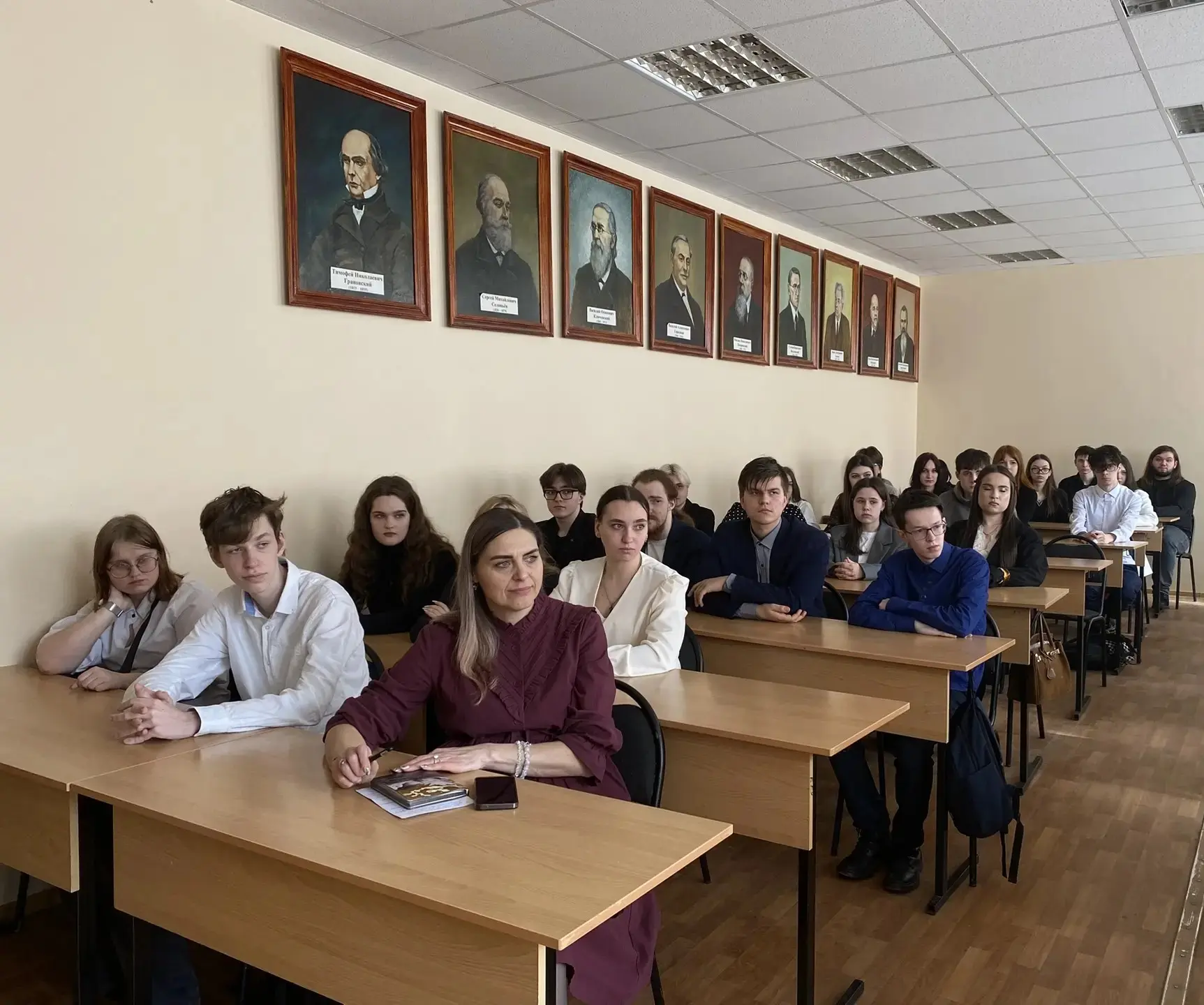 18 марта 2026г на факультете истории и международных отношений прошла встреча с руковод...
