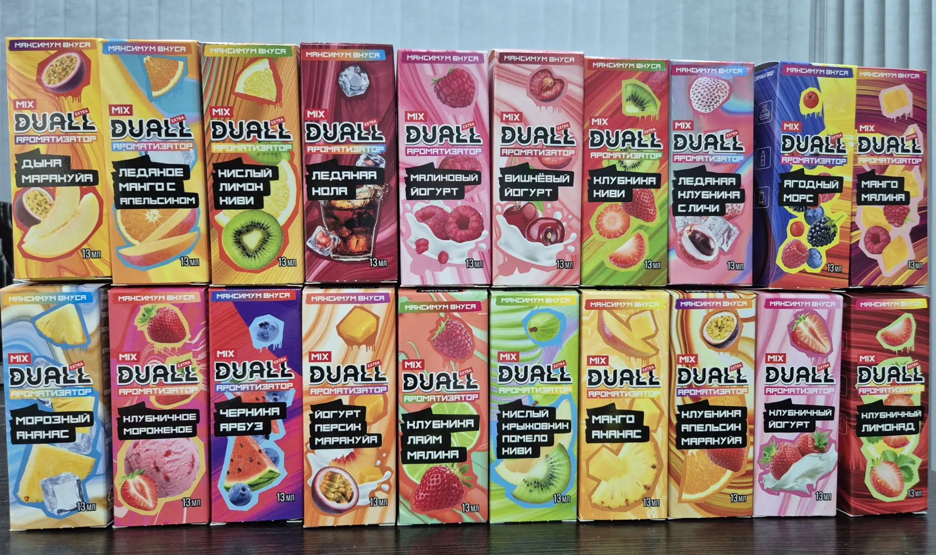 🧬Ароматизатор Duall Mix Extra 20 новых вкусов!🧬