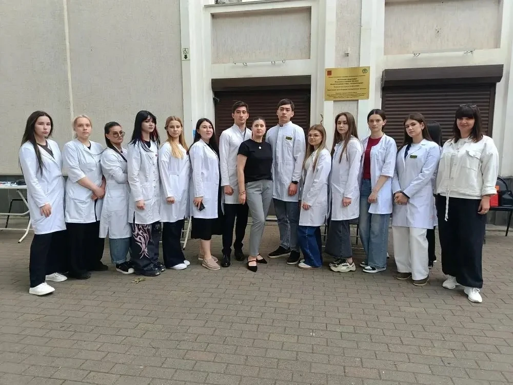В  рамках Недели отказа от табака студенты Майкопского медицинского колледжа присоедини...