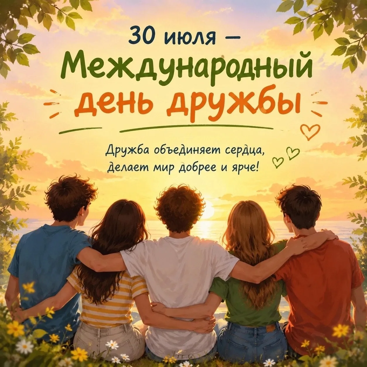 ДРУЖБА — ЭТО КОГДА ТЫ НЕ ОДИН
#МеждународныйДеньДружбы

Сегодня с ребятами говорили по-настоящему ва