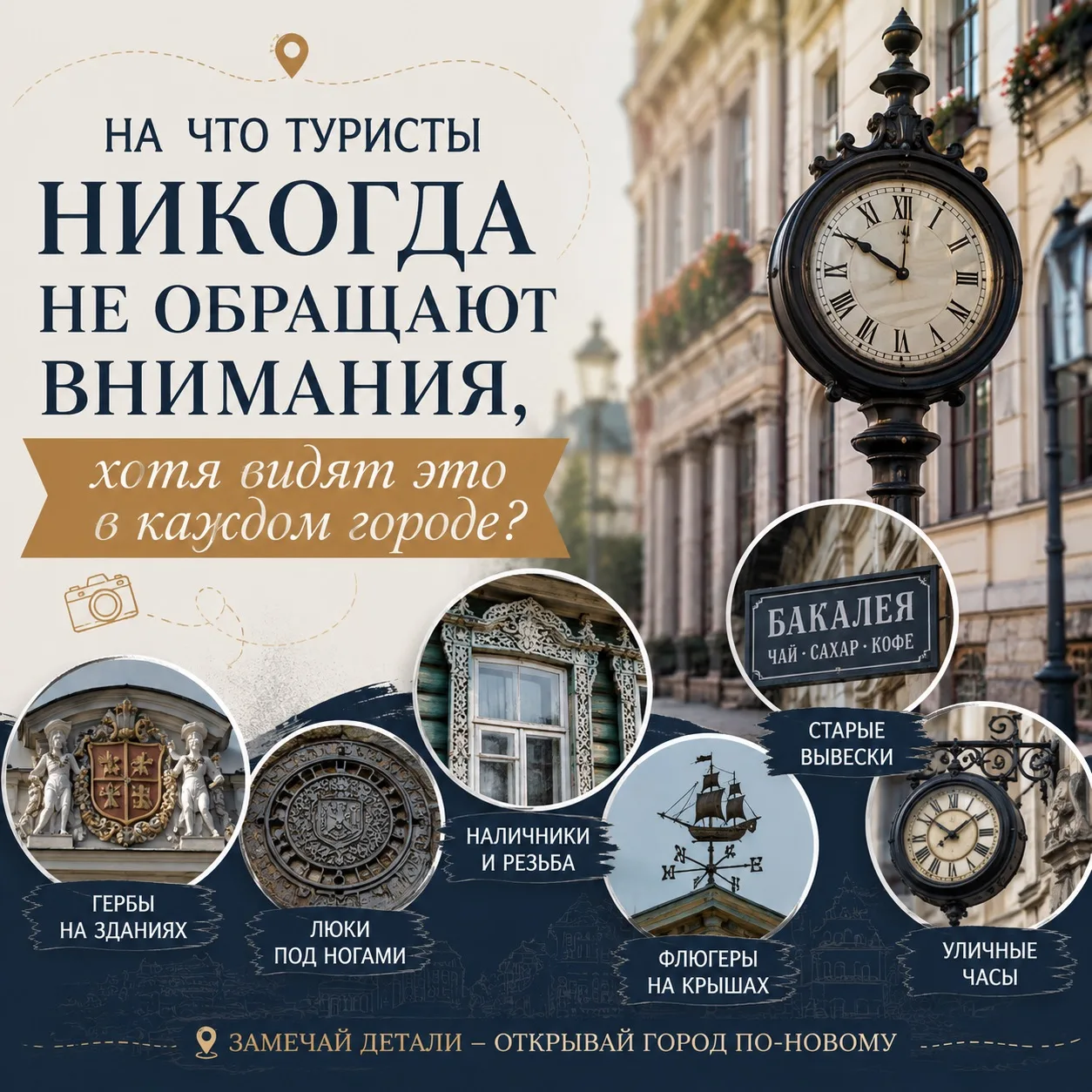 👀На что туристы почти никогда не обращают внимания, хотя видят это в каждом городе?